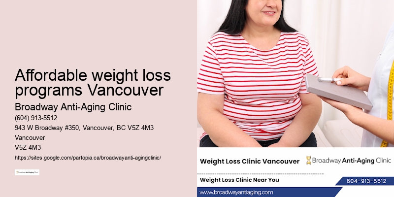 Affordable weight loss programs Vancouver BC nutritionist for weight loss
