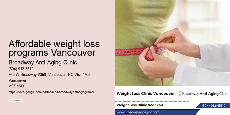 Medical Weight Loss Center Affordable weight loss programs Vancouver BC