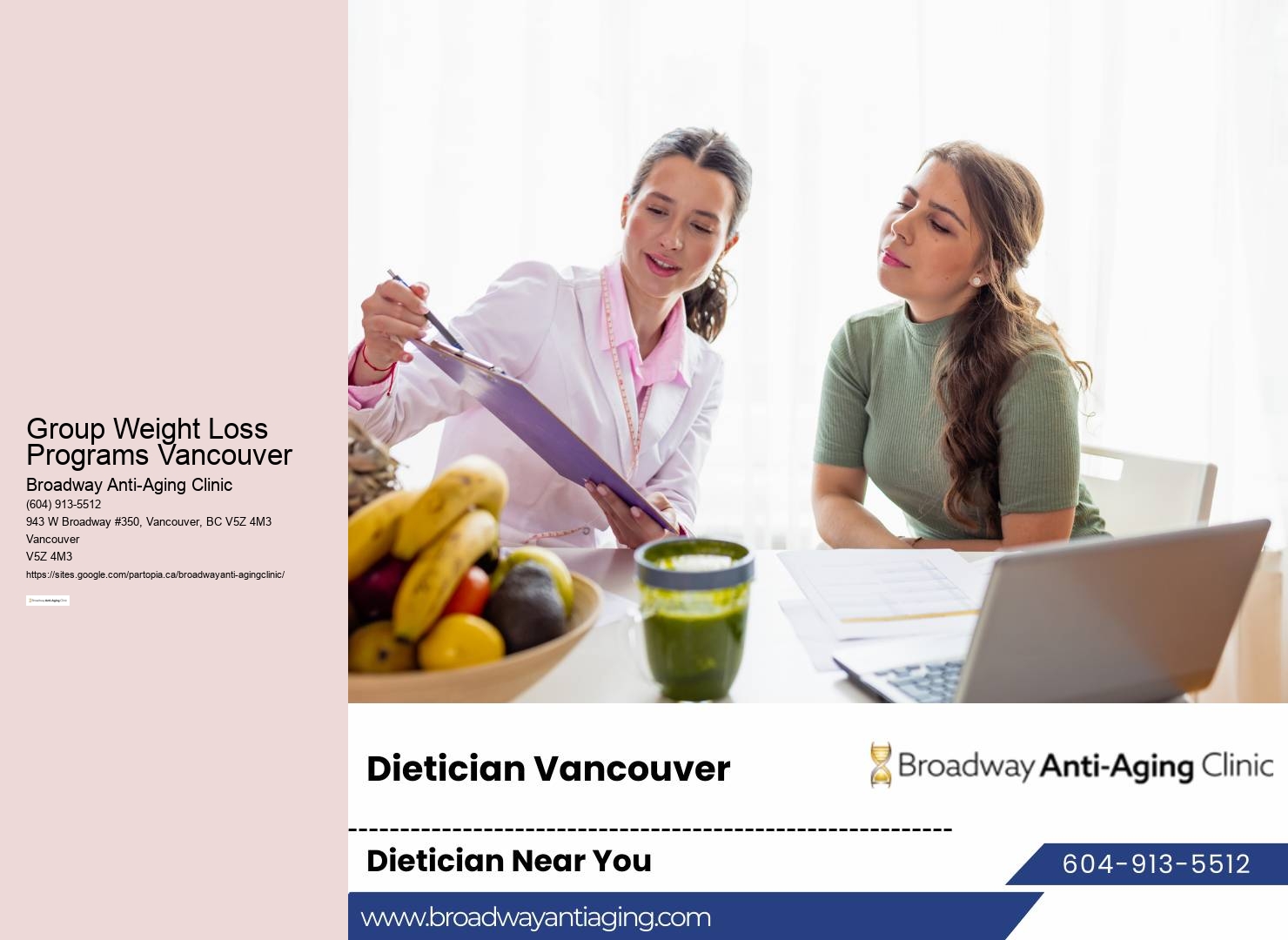 Group Weight Loss Programs Vancouver weight loss before and after
