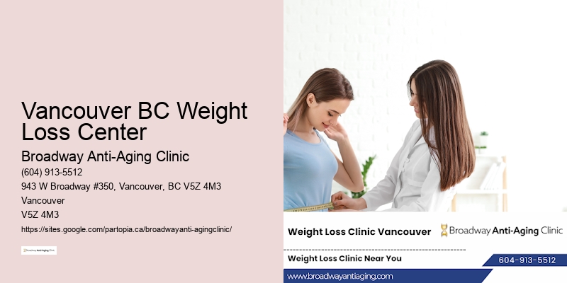 Weight loss coach Vancouver BC Weight Loss Center