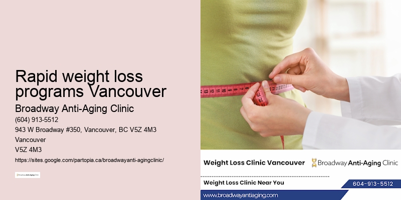 Professional weight loss advice Rapid weight loss programs Vancouver BC