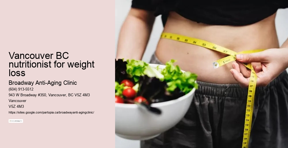 Professional Weight Loss Help Vancouver BC nutritionist for weight loss