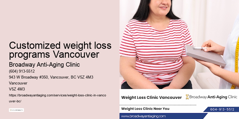 Weight loss planning Customized weight loss programs Vancouver