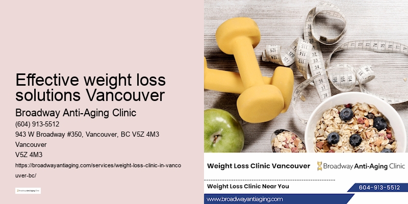 Healthy weight management Effective weight loss solutions Vancouver