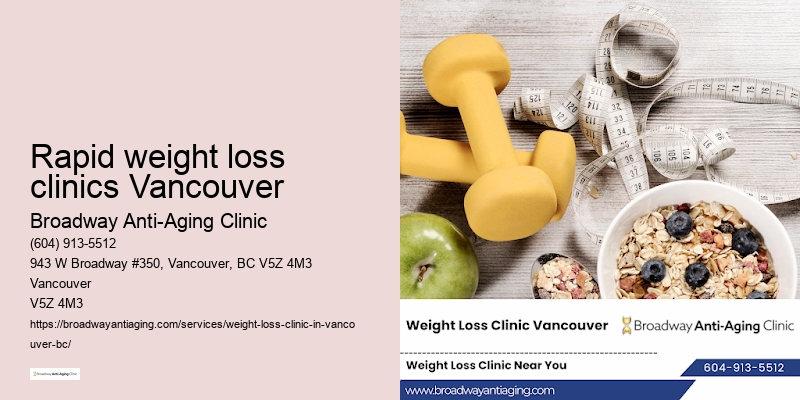Weight loss nutrition counseling Rapid weight loss clinics Vancouver