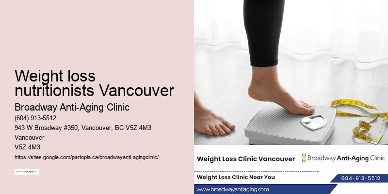 Weight loss nutritionists Vancouver evidence-based weight loss programs