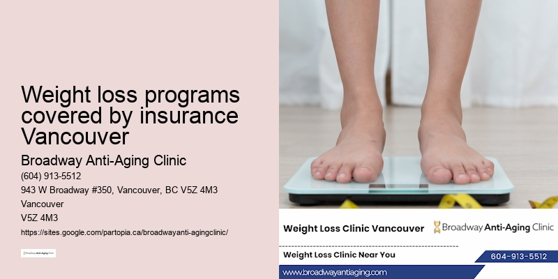 Weight loss medication Weight loss programs covered by insurance Vancouver
