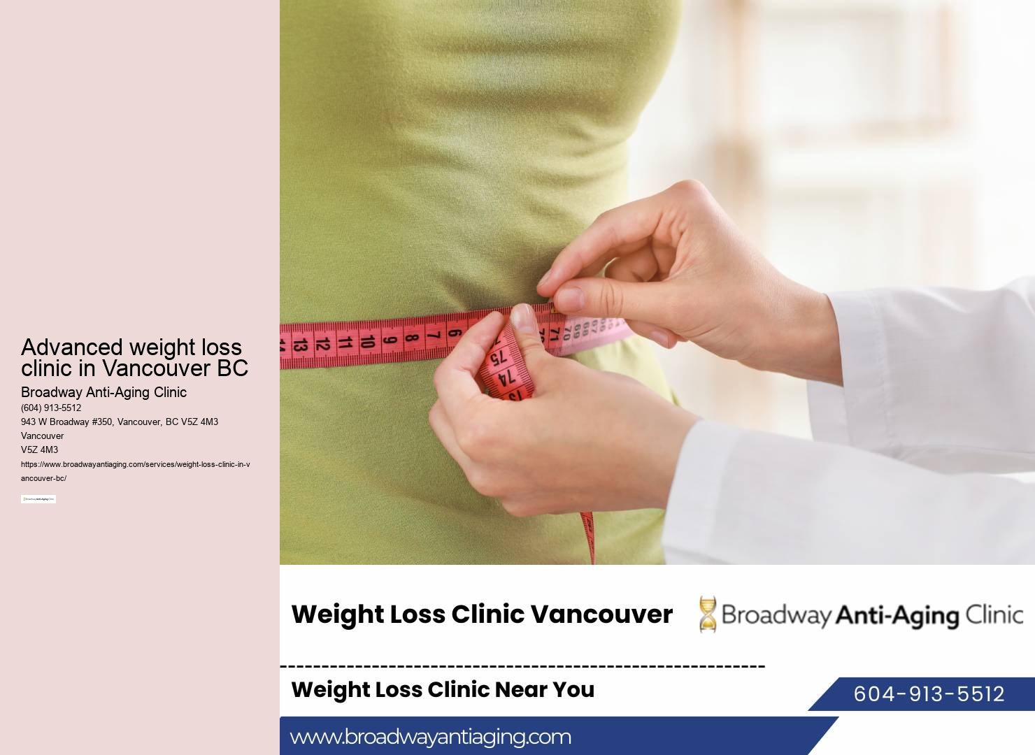 Trusted weight loss doctor in Vancouver BC