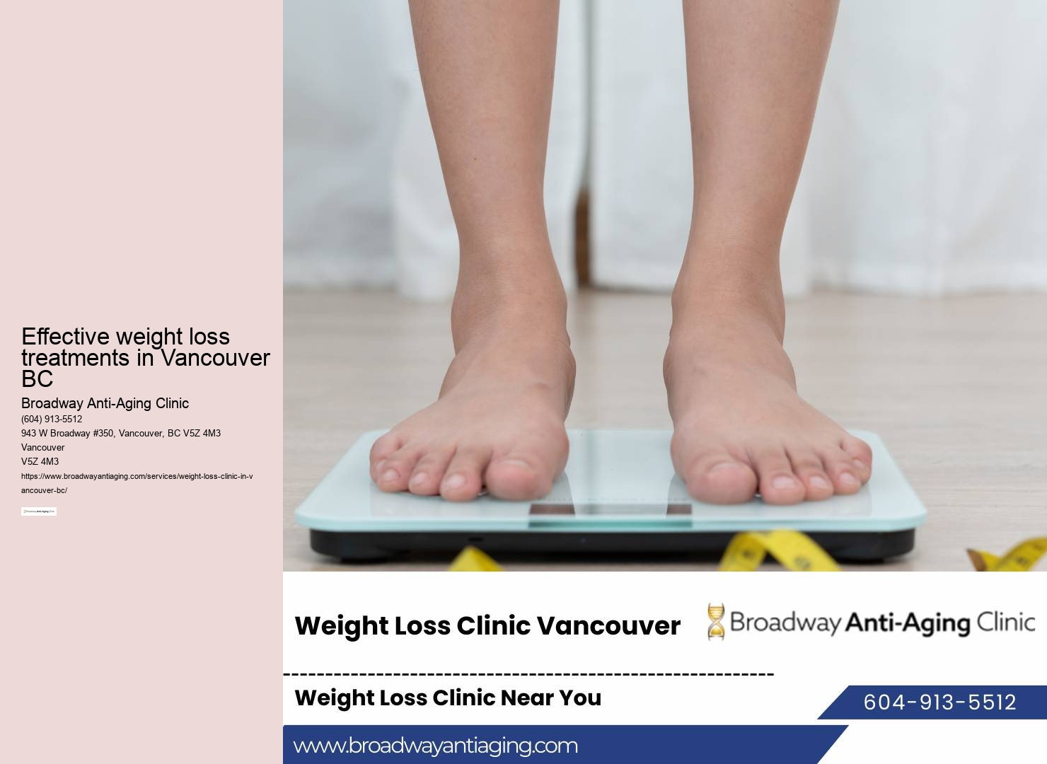 Vancouver BC weight loss journey