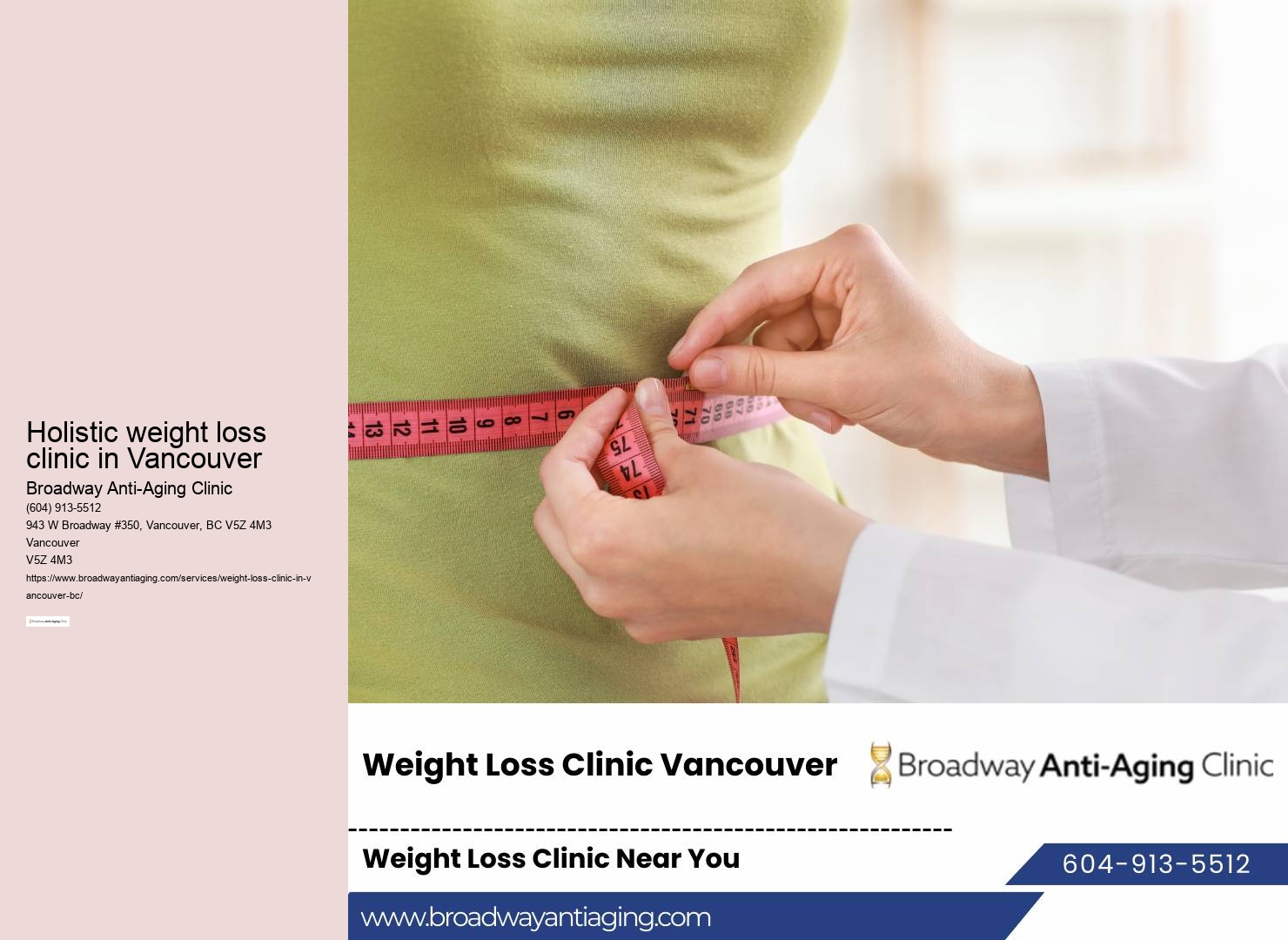 Effective weight loss programs in Vancouver