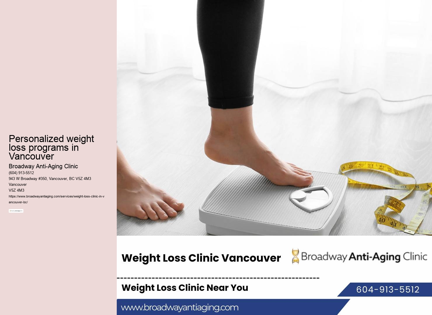 Vancouver's leading weight loss specialists