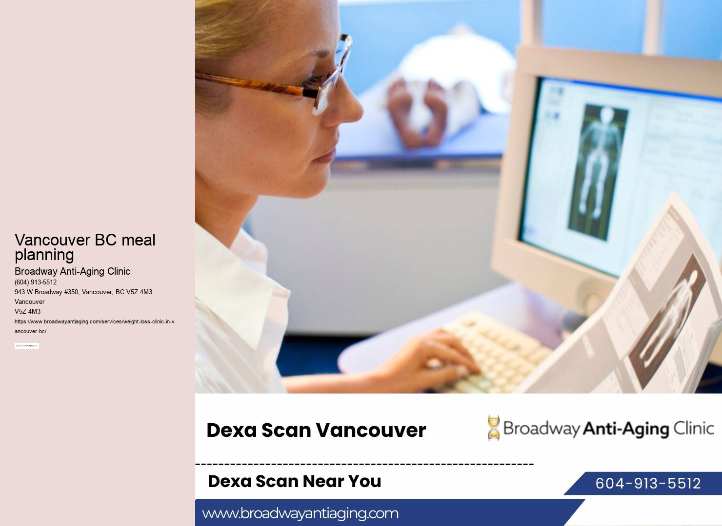 Customized weight management in Vancouver BC