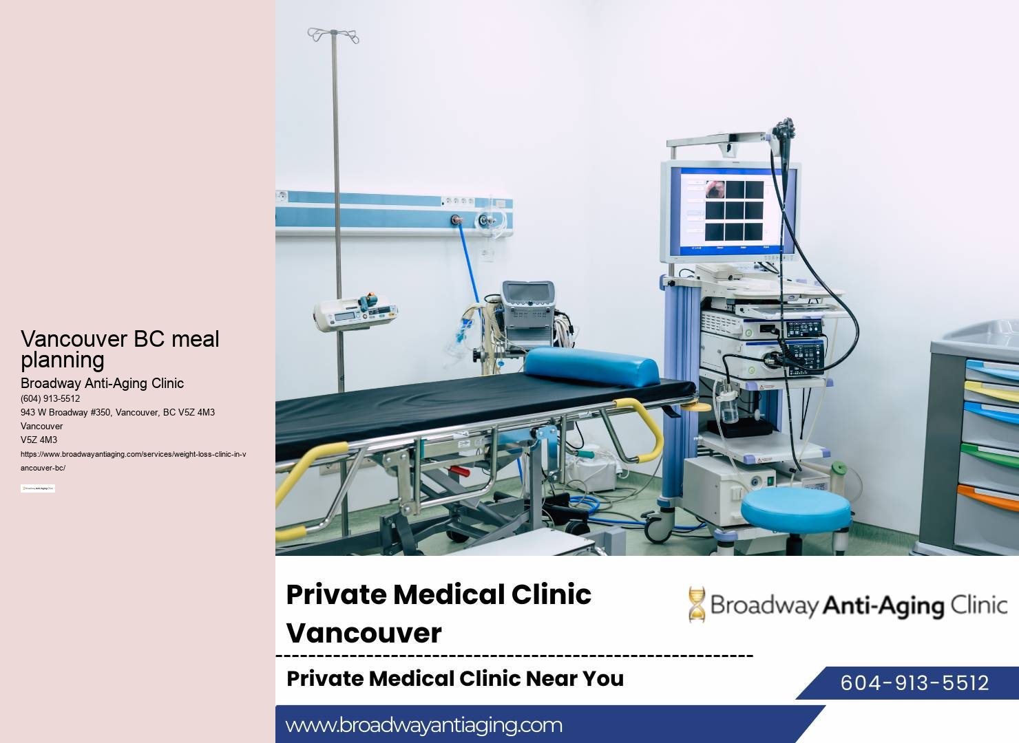 Vancouver BC obesity treatment center