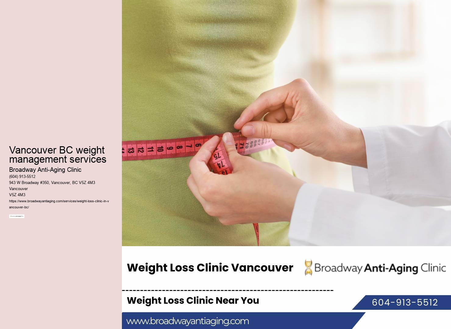 Vancouver's ultimate fat loss clinic