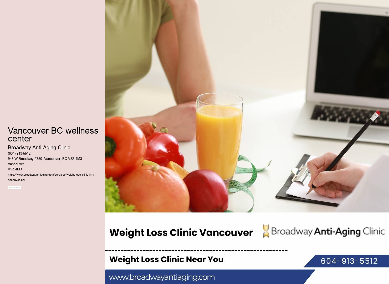 Vancouver BC nutrition and wellness programs