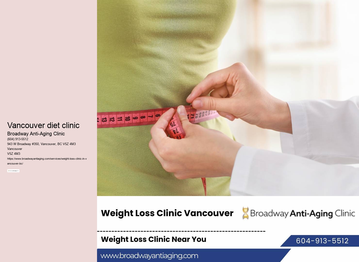 Vancouver's leading weight loss specialists