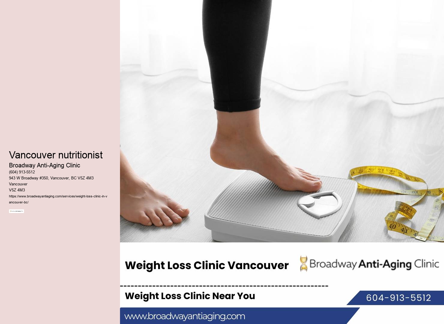 Weight loss programs Vancouver