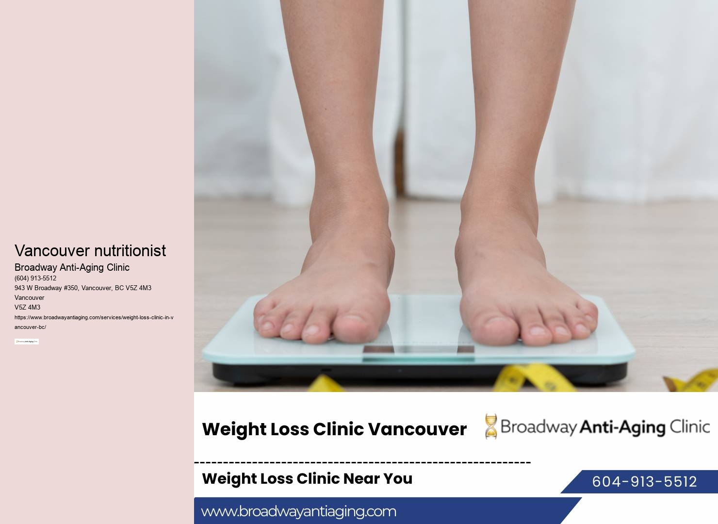 Vancouver Wellness Clinic for Weight Loss