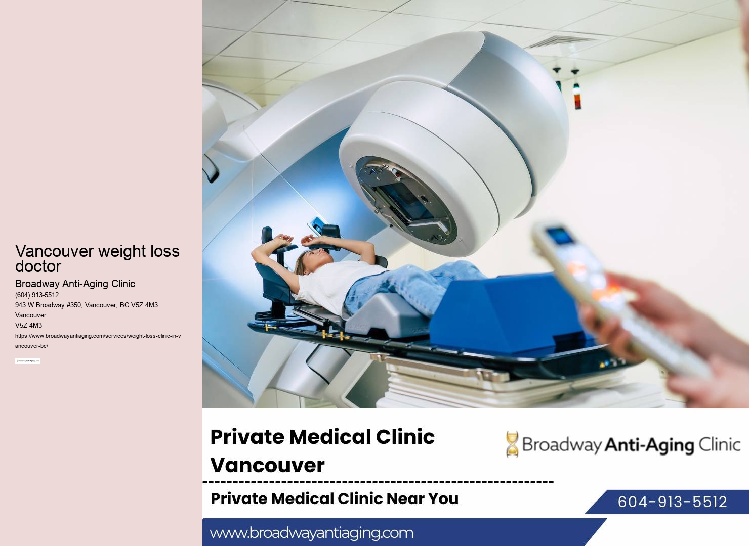 Comprehensive weight management programs Vancouver