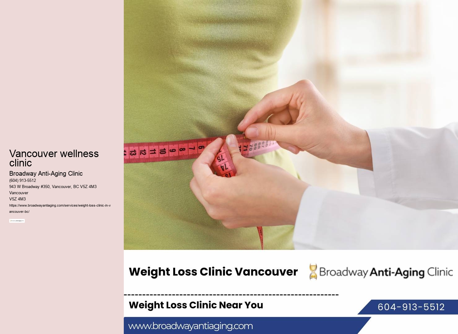 Leading weight loss clinic Vancouver BC