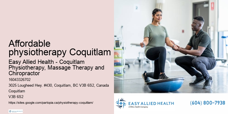 Advanced physical therapy Affordable physiotherapy Coquitlam