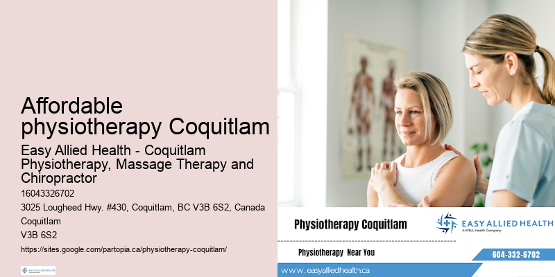 Affordable physiotherapy Coquitlam physiotherapy for depression support
