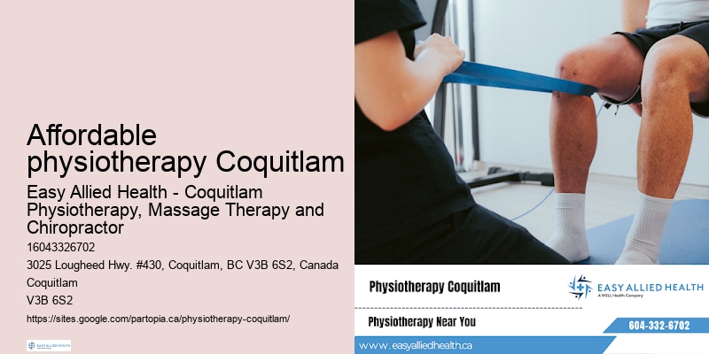 Affordable physiotherapy Coquitlam physiotherapy for spinal cord injuries