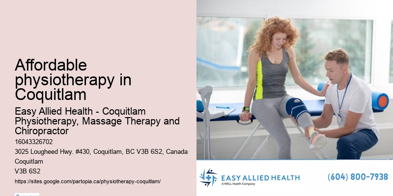Affordable physiotherapy in Coquitlam pediatric physiotherapy