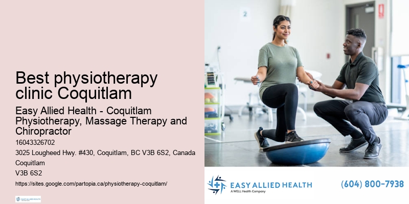 Best physiotherapy clinic Coquitlam physio scheduling