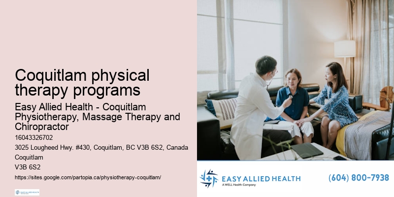 Personalized injury recovery plans Coquitlam physical therapy programs