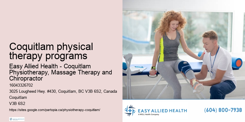 Coquitlam physical therapy programs physiotherapy clinic