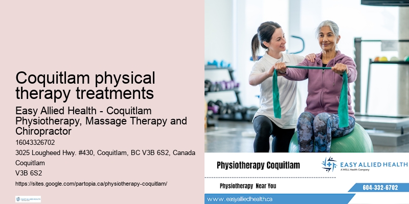Award-winning physiotherapy center Coquitlam physical therapy treatments