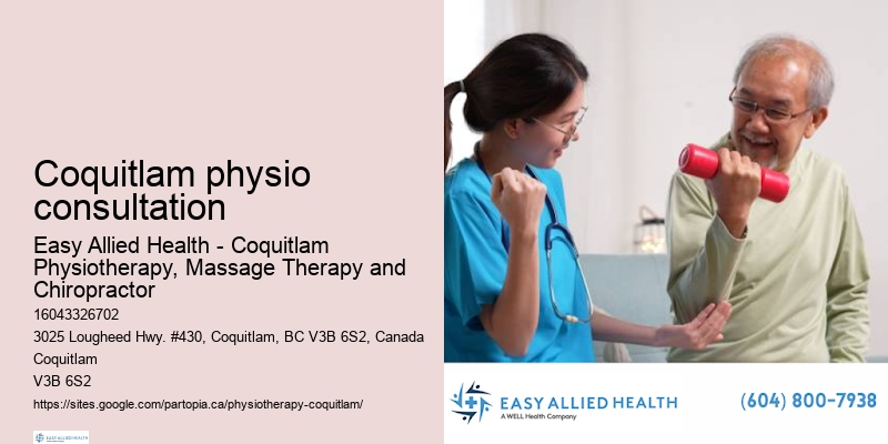Trusted physiotherapy specialists Coquitlam physio consultation