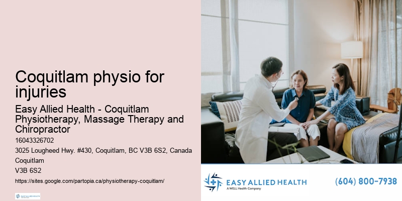 Coquitlam physio for injuries physiotherapy for sports injuries