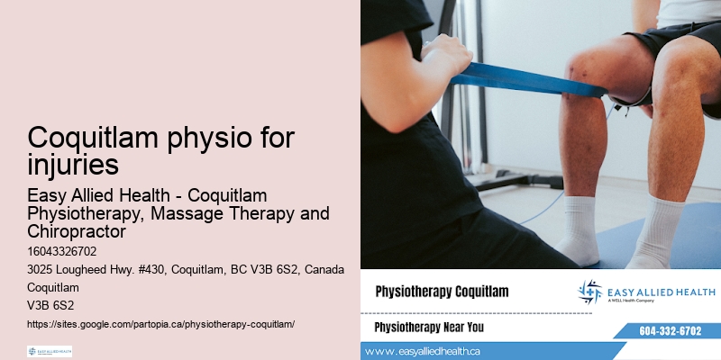 Coquitlam physio for injuries sports rehab