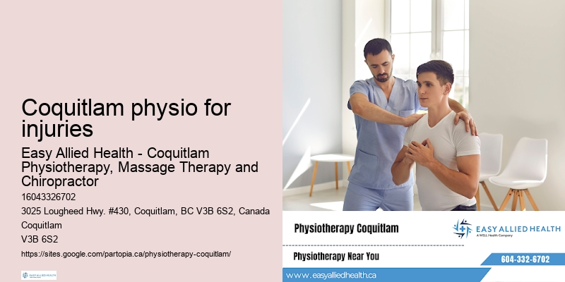 Coquitlam physio for injuries physiotherapy services cost