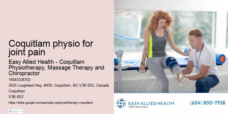 Senior physiotherapy Coquitlam physio for joint pain