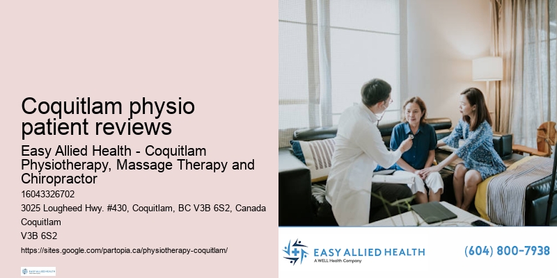 Coquitlam physio patient reviews physiotherapy assessment