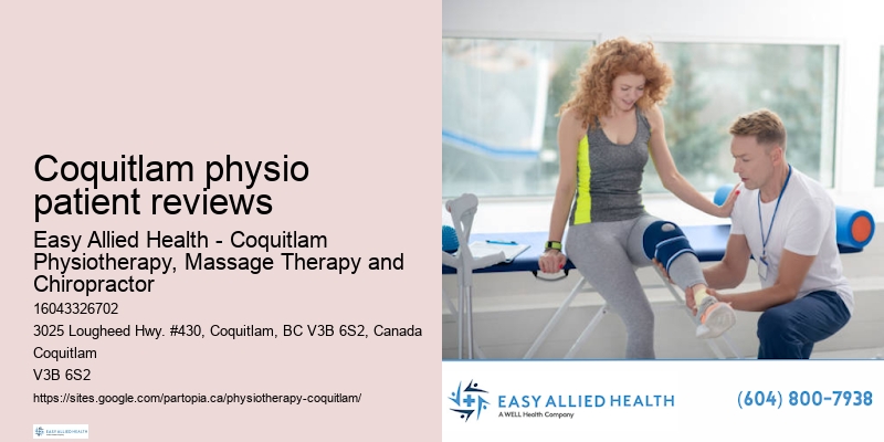Geriatric physiotherapy Coquitlam physio patient reviews