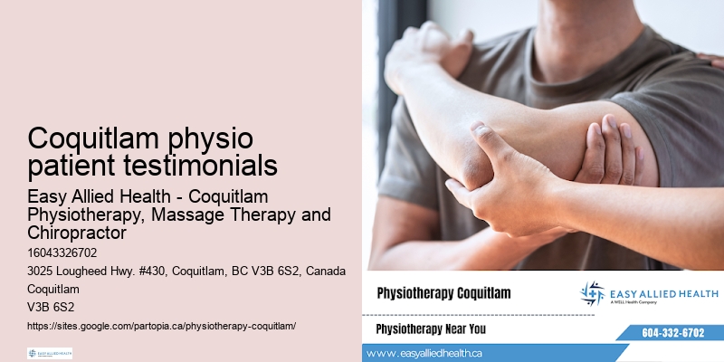 Coquitlam physio patient testimonials physiotherapy specialists