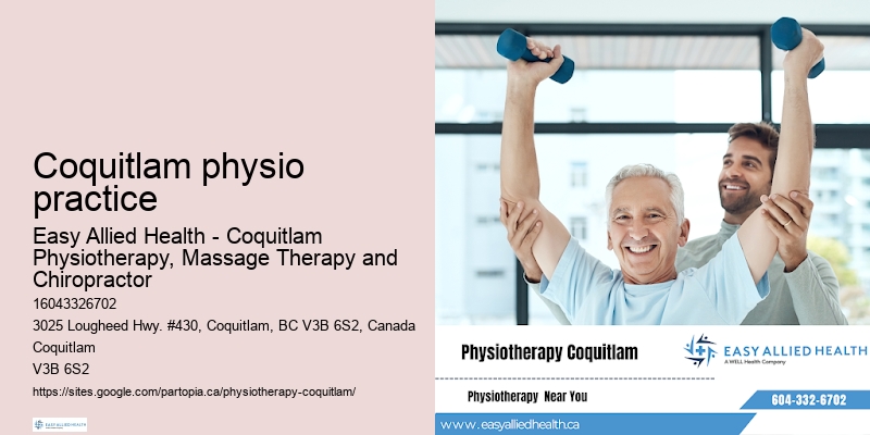 Coquitlam physio practice physiotherapy for back pain