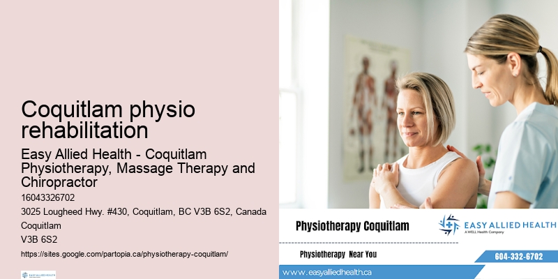 Expert physiotherapy advice Coquitlam physio rehabilitation