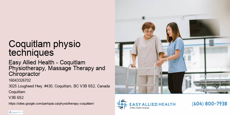 Affordable physiotherapy solutions Coquitlam physio techniques
