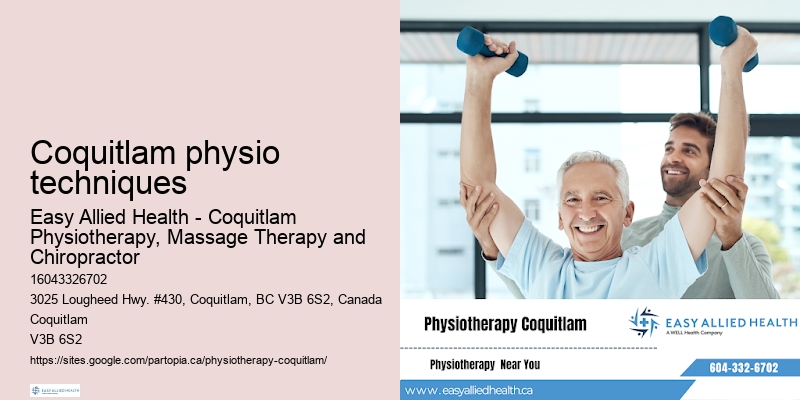 Tailored rehabilitation plans Coquitlam physio techniques