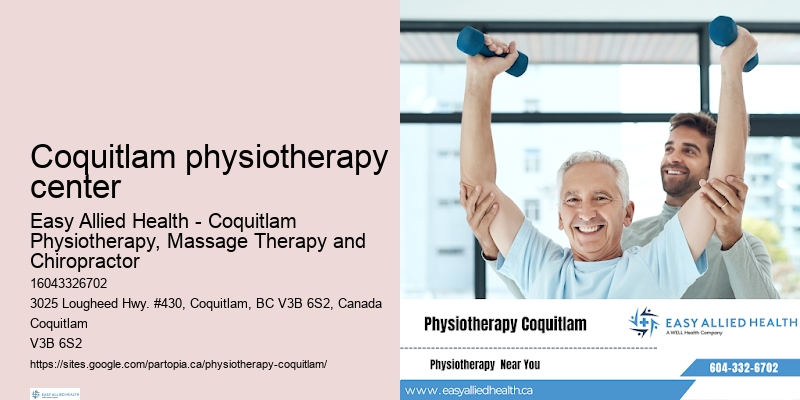 Experienced Coquitlam physiotherapy center physiotherapy team