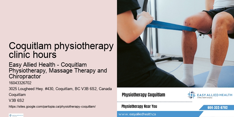 Coquitlam physiotherapy clinic hours physiotherapy for stress relief