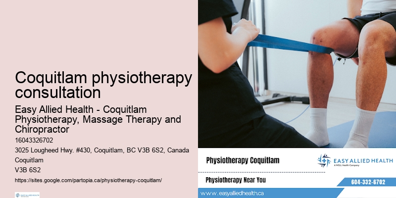 Coquitlam physiotherapy consultation physio for back pain