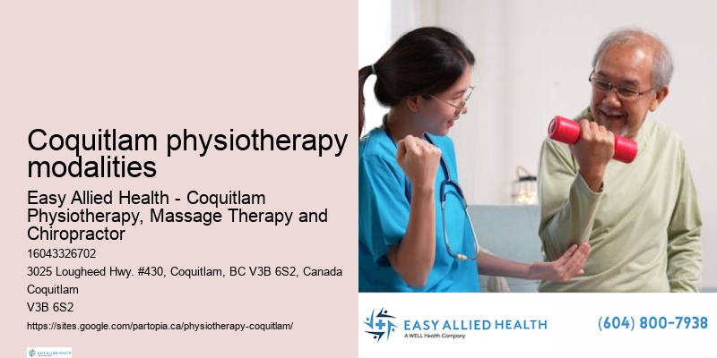 Individualized physiotherapy plans Coquitlam physiotherapy modalities