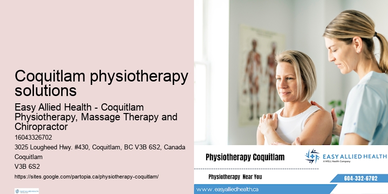 Coquitlam physiotherapy solutions physio services overview