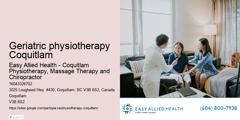 Geriatric physiotherapy Coquitlam physiotherapy for fibromyalgia relief